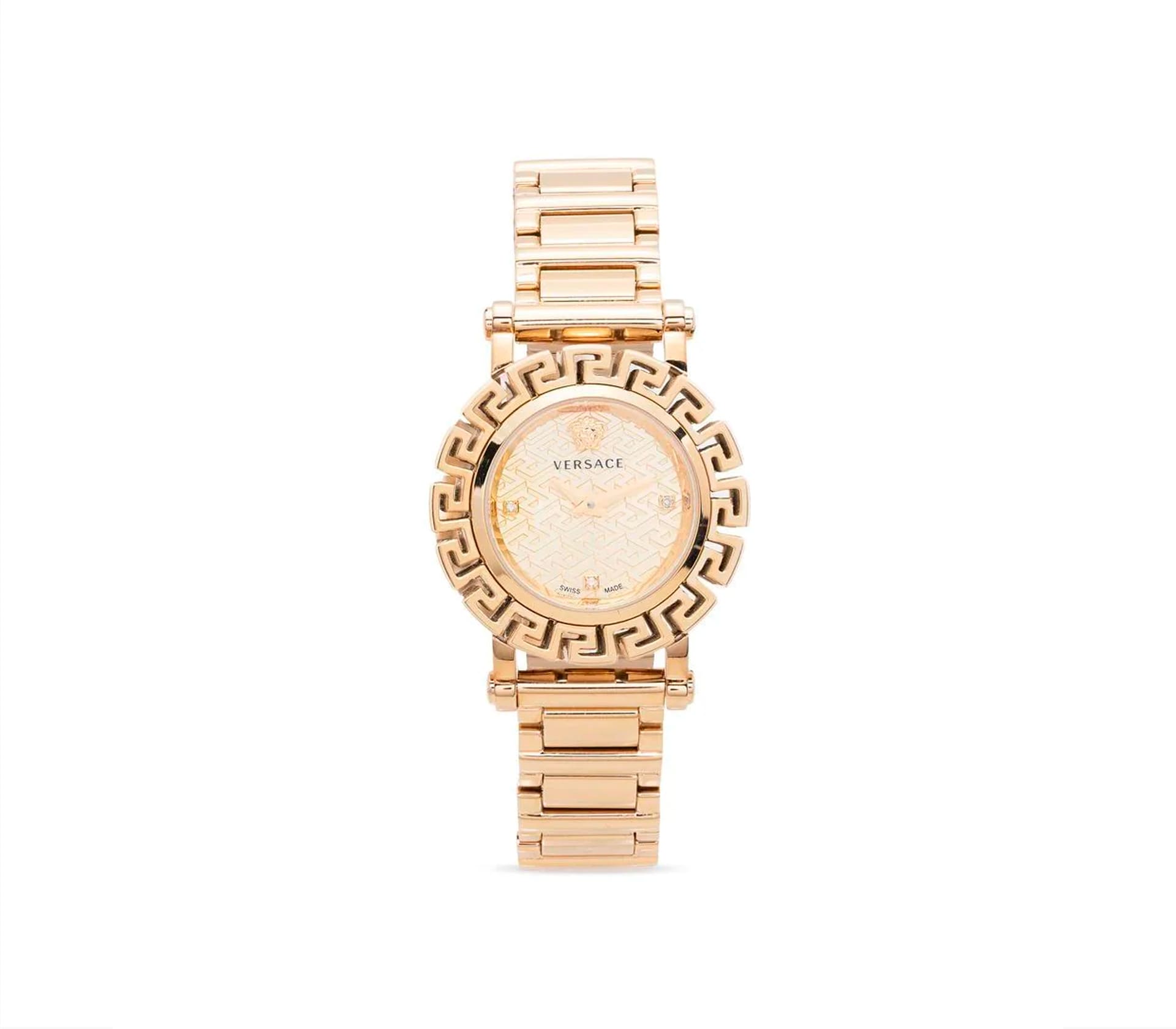 Serpenti Spiga em Ouro Rosa e Diamantes 35mm