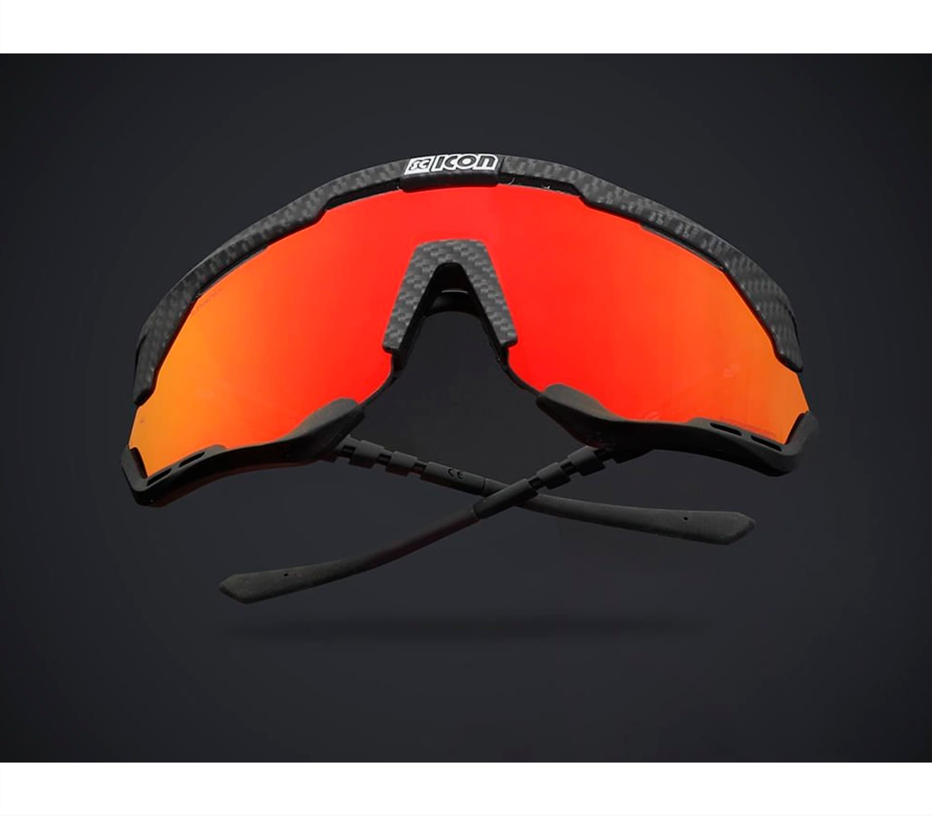 AeroShade XL Carbon MultiMirror Red