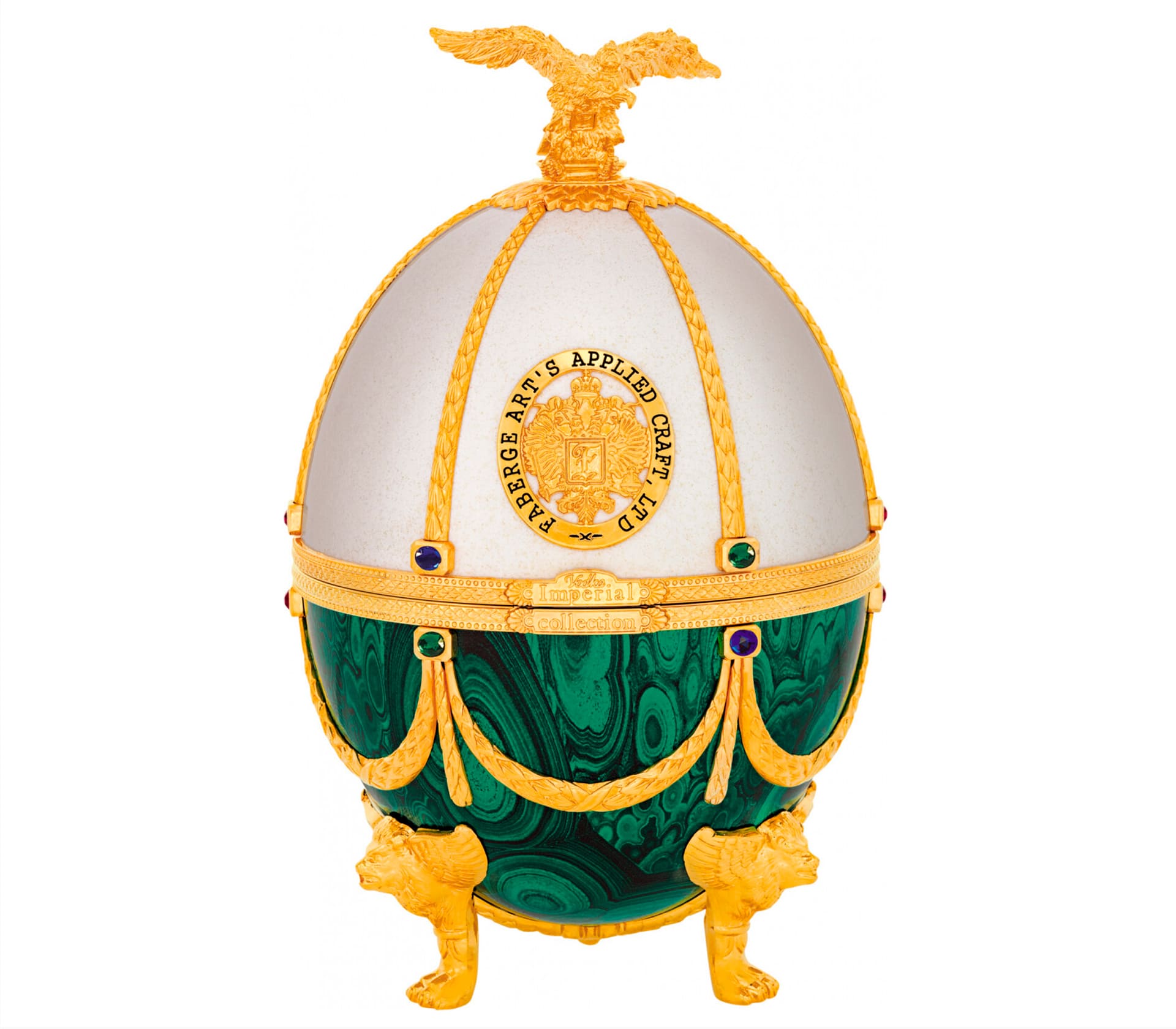 Fabergé Egg Pearl And Emerald