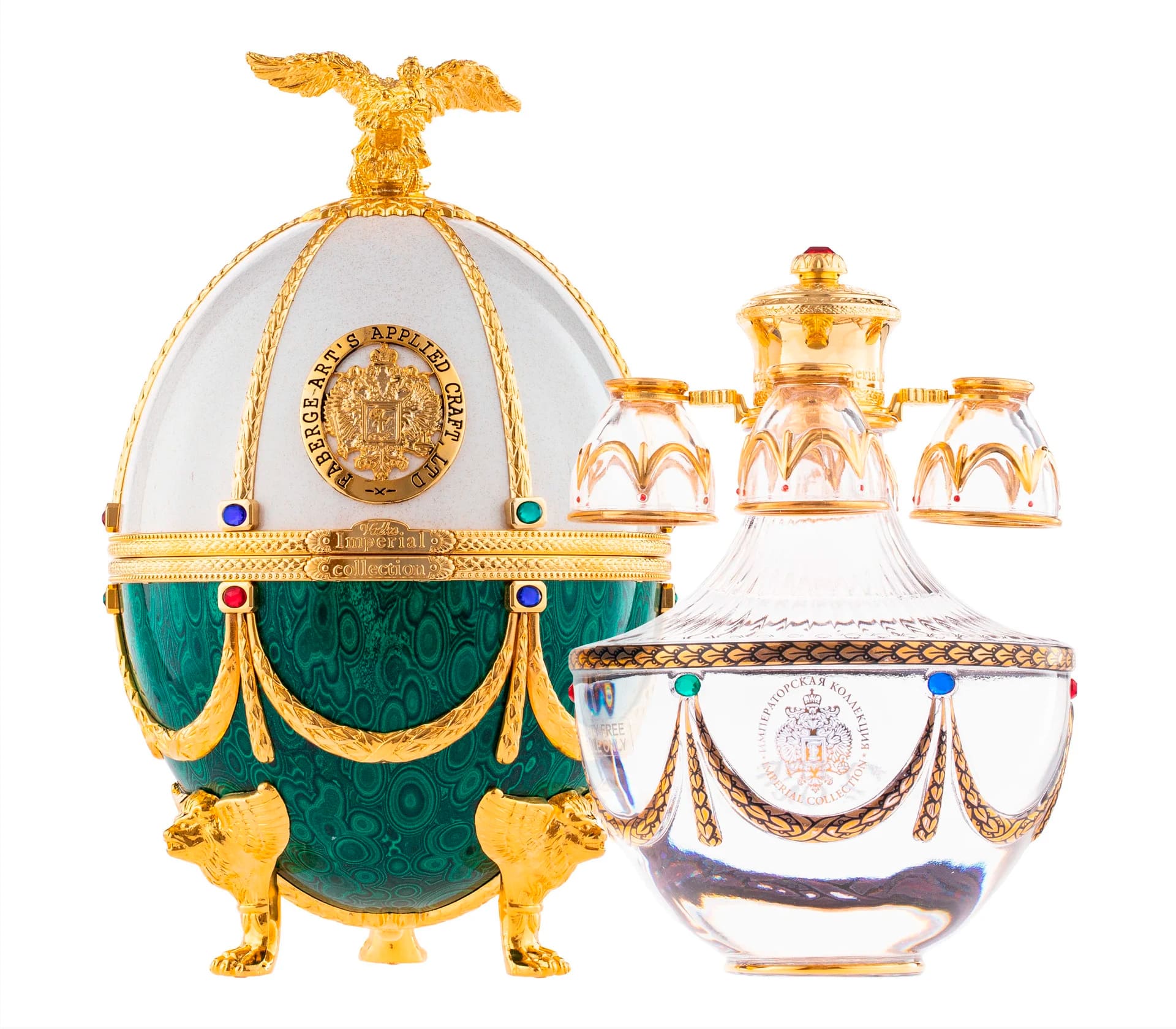 Fabergé Egg Pearl And Emerald
