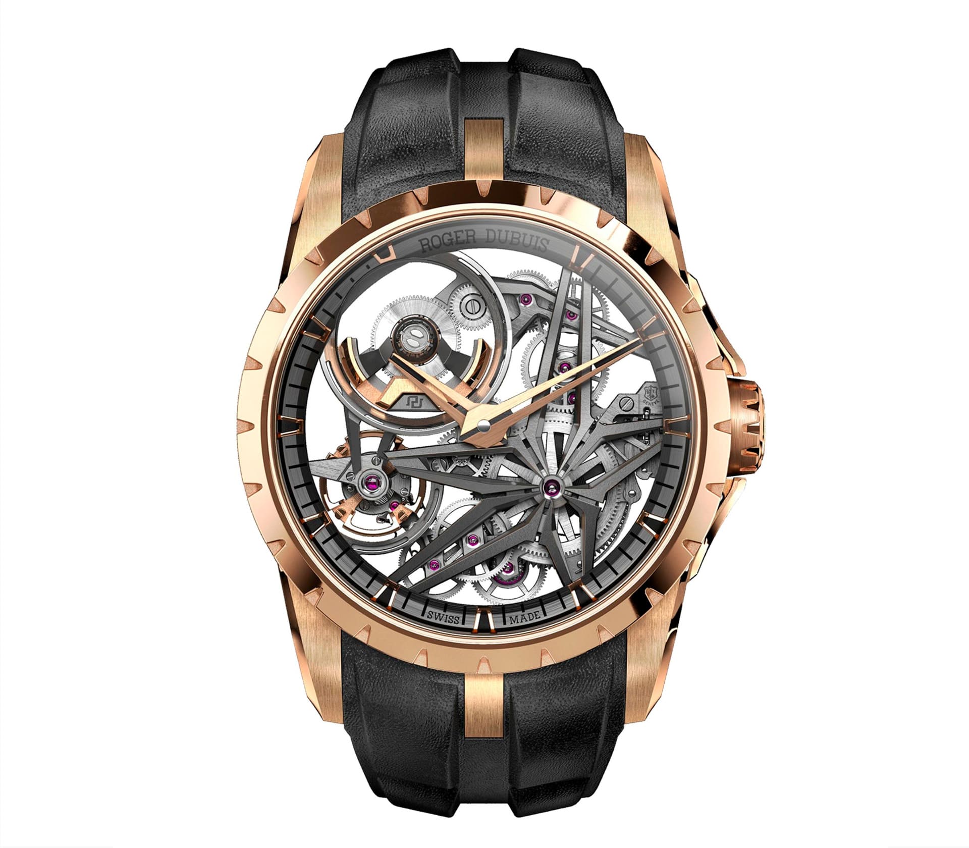 EON Excalibur Mono Balancier em Ouro Maciço 42mm