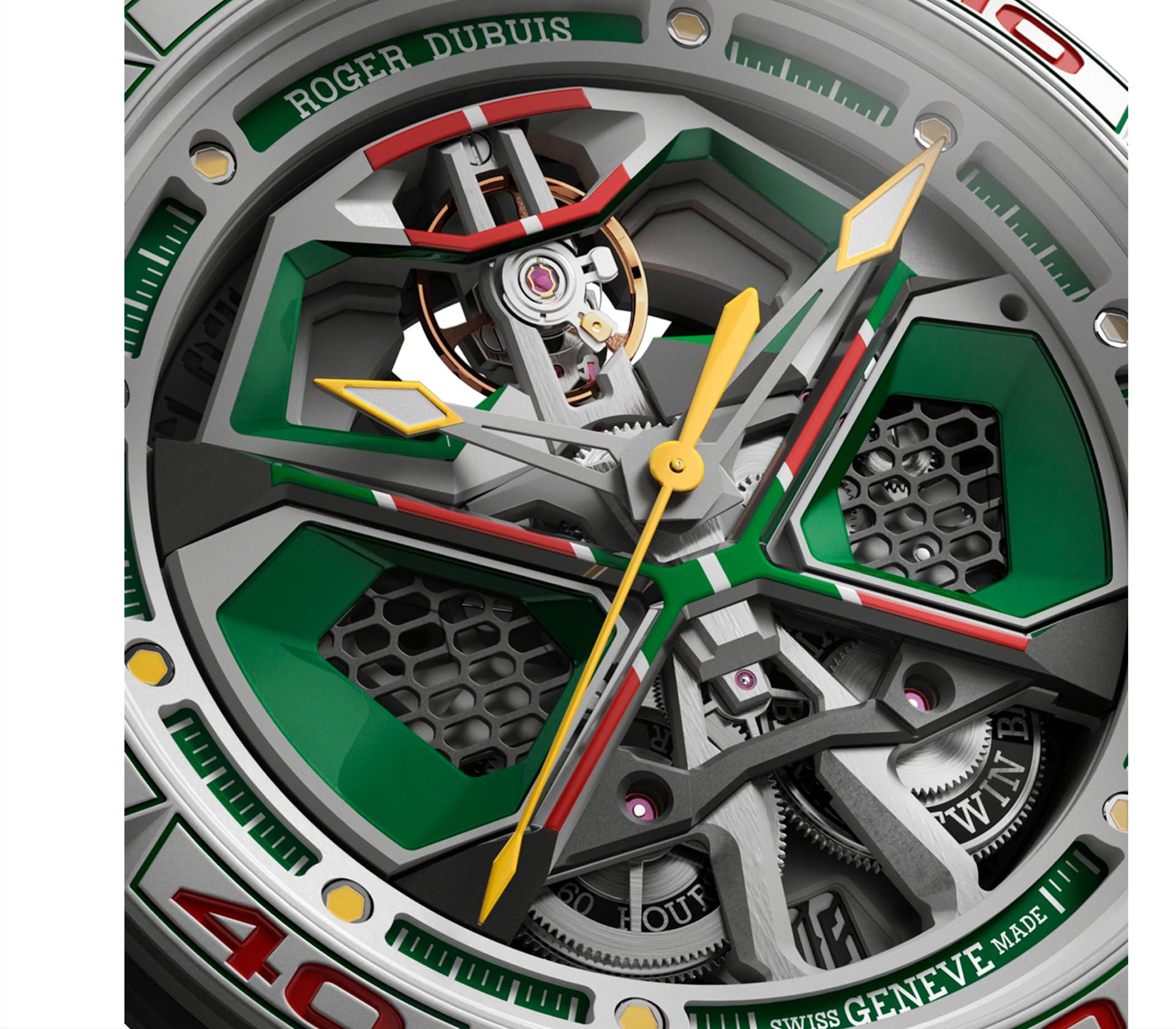 Spirit of Big Bang em Cerâmica e Diamantes 39mm