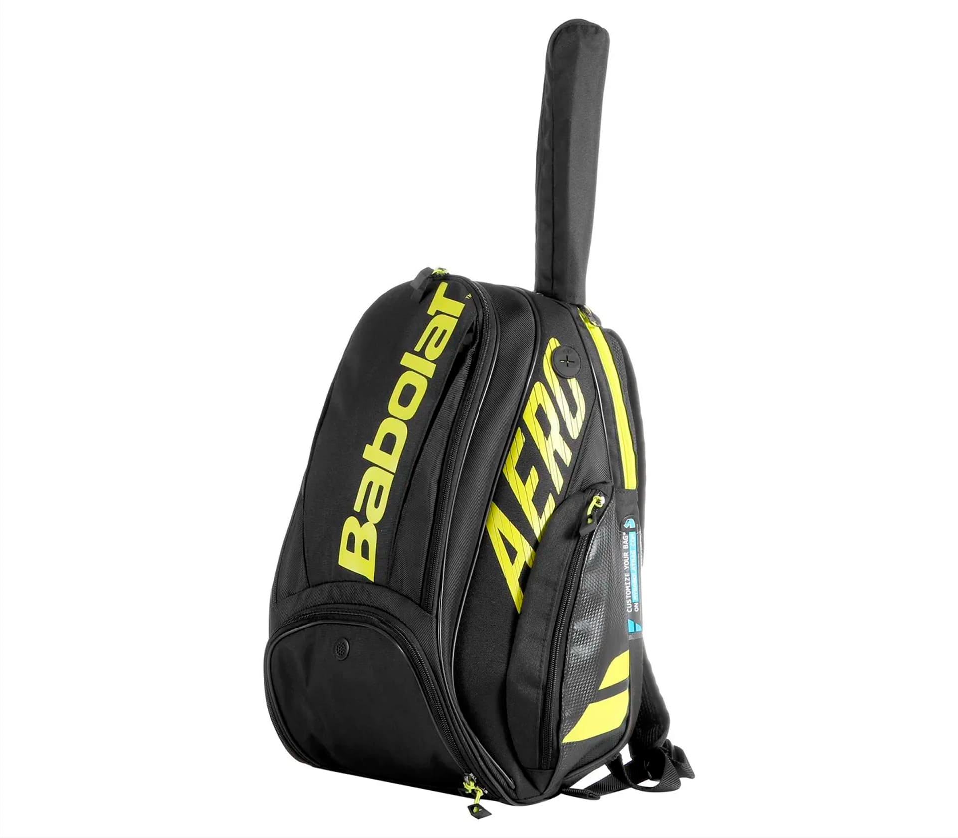 Backpack Pure Aero Preta e Amarela 2021