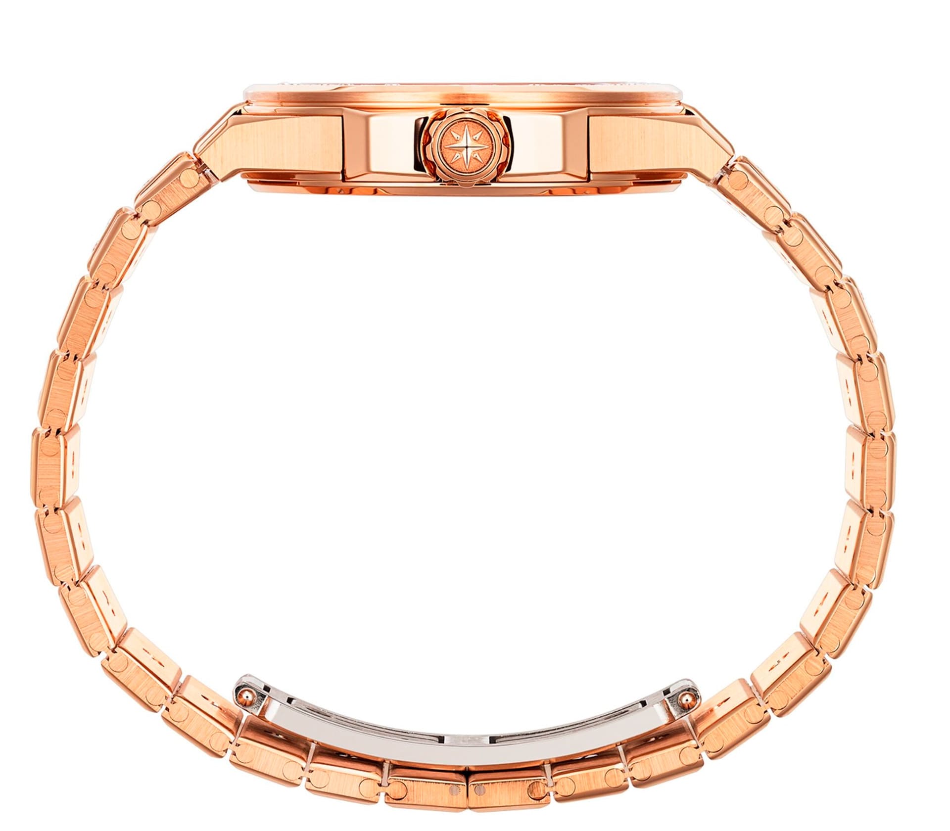 Traditionnelle Complete Calendar em Ouro Rosa 41mm