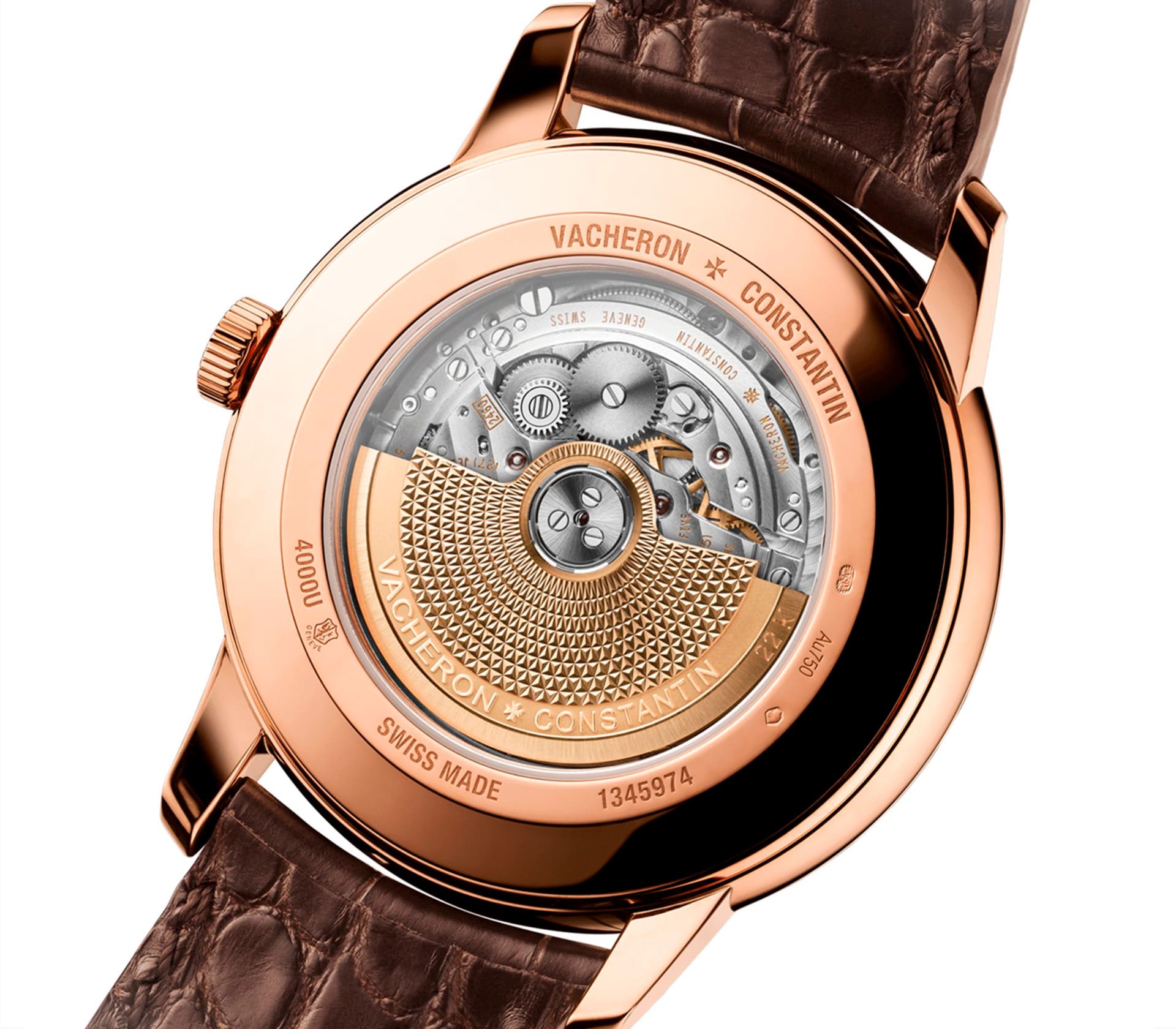 Patrimony Retrograde Day-Date em Ouro Rosa 42.5mm