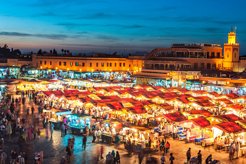 Visit Jemaa el-Fnaa