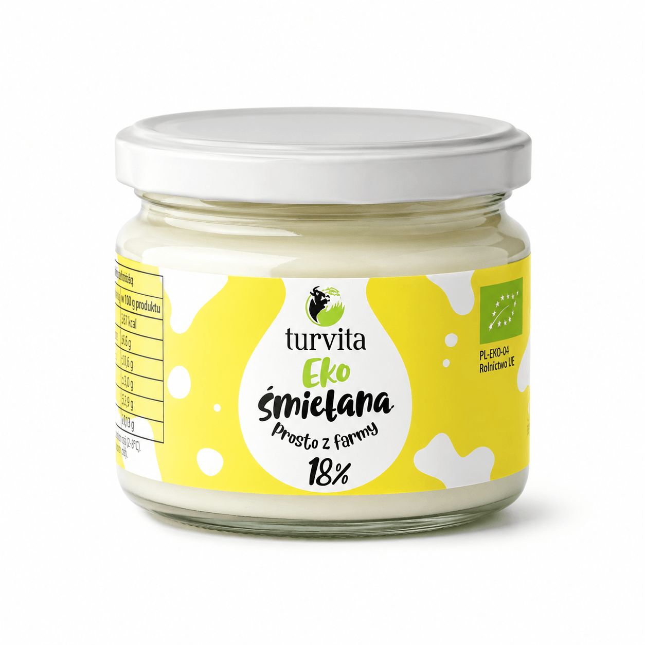 Śmietana 18% turvita eko