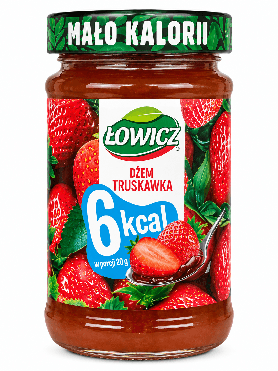 Dżem Truskawkowy 6 kalorii kcal