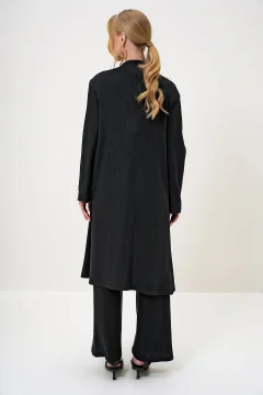 طقم نسائي انيق باللون الأسود - Фото 9