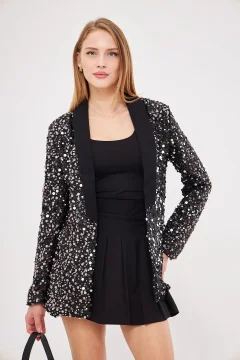 سترة نسائية انيقة مزيّنة بالترتر - Фото 2