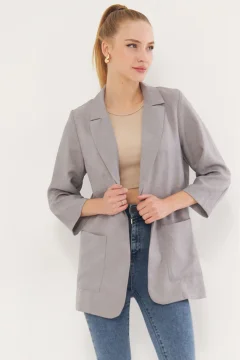 سترة نسائية  كبيرة الحجم - Фото 1