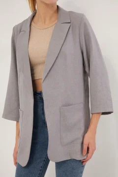 سترة نسائية كبيرة الحجم - Фото 2