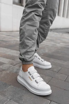 حذاء رجالي باللون الابيض - Фото 5