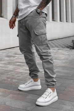 حذاء رجالي باللون الابيض - Фото 2