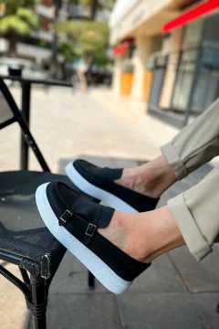 حذاء رجالي باللون الأسود - Фото 7