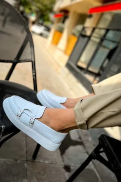 حذاءرجالي باللون الابيض - Фото 7