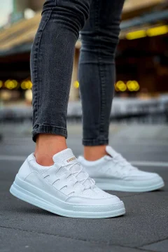 حذاء رجالي ابيض - Фото 3