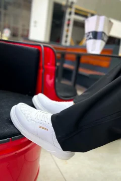 حذاء رجالي ابيض - Фото 2