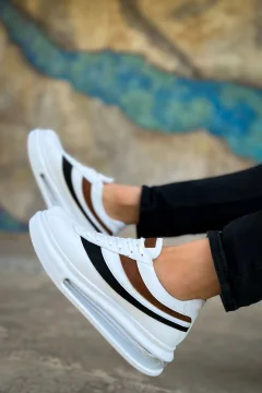 حذاء رجالي أبيض - Фото 4