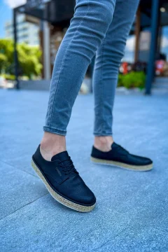 حذاء أسود للرجال - Фото 6