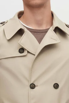 معطف رجالي طويل - Фото 8