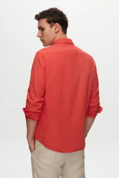 قميص صيفي بنمط زهرة الرمان - Фото 4