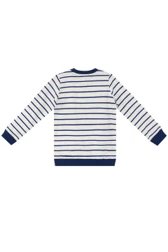 سويت شيرت مخطط - Фото 8