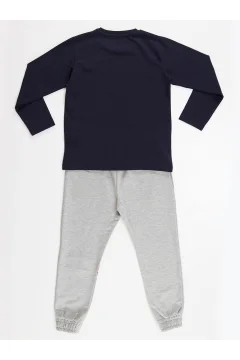 بدلة شتوية للأولاد - تي شيرت وبنطلون - Фото 4