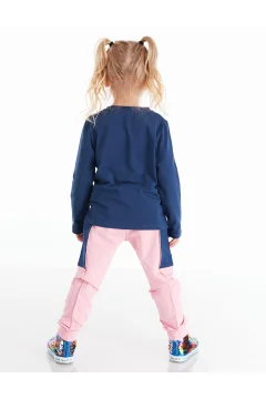 طقم تي شيرت وبنطلون للفتيات - Фото 2