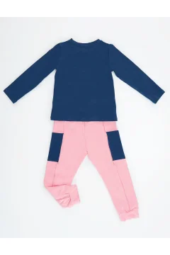 طقم تي شيرت وبنطلون للفتيات - Фото 8