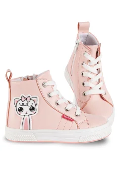 أحذية رياضية للفتيات باللون الوردي - Фото 2