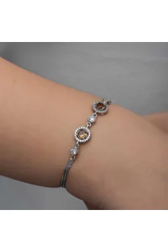 سوار نسائي من حجر الزولتانيت - Фото 5