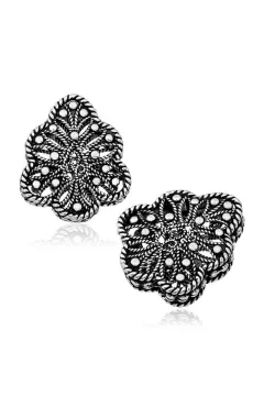 Silver Embroidered Prayer Beads - Фото 1