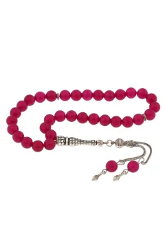 Jade Stone Natural Stone Metal Prayer Beads  Tassel - Фото 1