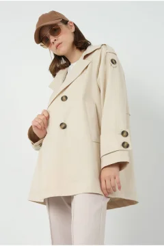 معطف نسائي قصير - Фото 6