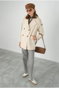 معطف نسائي قصير - Фото 5