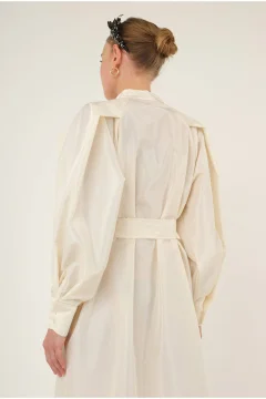 قفطان إكرو مطرز بالأحجار - Фото 5