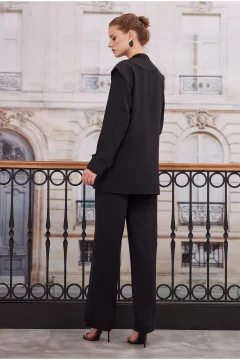 طقم نسائي انيق باللون الاسود - Фото 8