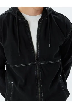 سترة قطنية كبيرة الحجم - Фото 5