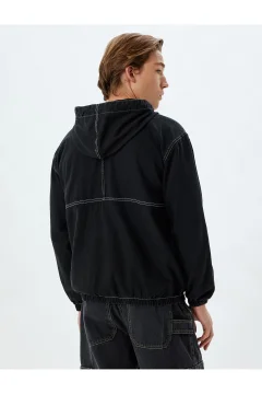 سترة قطنية كبيرة الحجم - Фото 4