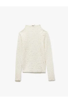 تي شيرت بأكمام طويلة - Фото 3