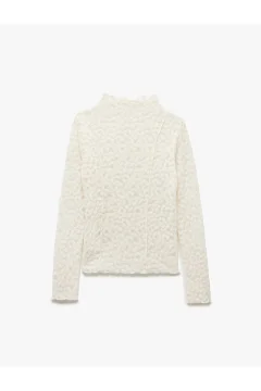 تي شيرت بأكمام طويلة - Фото 4