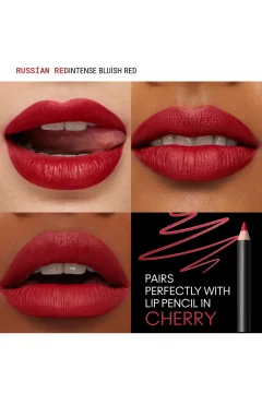 أحمر شفاه MACXIMAL SILKY MATTE / MINI M·A·C - أحمر روسي أحمر مكثف - Фото 3