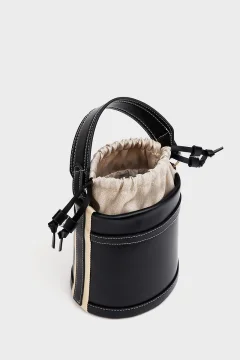 حقيبه يد و كتف نسائيه باللون الاسود - Фото 4