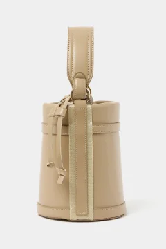 حقيبة يد وكتف نسائية ذات خياطة متباينة - Фото 3