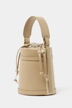 حقيبة يد وكتف نسائية ذات خياطة متباينة - Фото 4