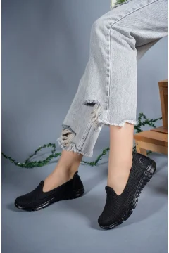 حذاء رياضي أسود للنساء - Фото 8