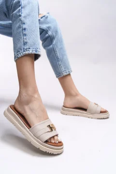 موديل شبشب نسائي كازينيل بيج - Фото 4