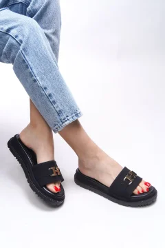 شبشب أسود نسائي - Фото 2