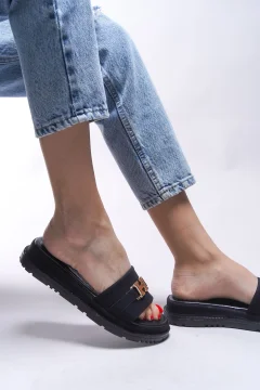 شبشب أسود نسائي - Фото 5